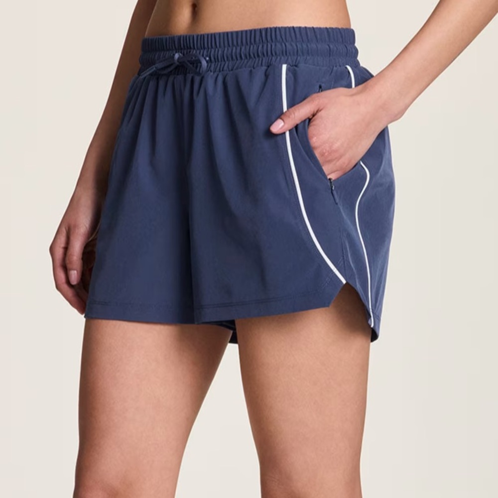 RBX Women's Navy Athletic Running Shorts - Picture 2 of 11